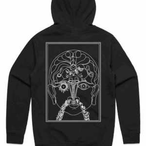 Prāṇāyāma Krama Hoody — Black