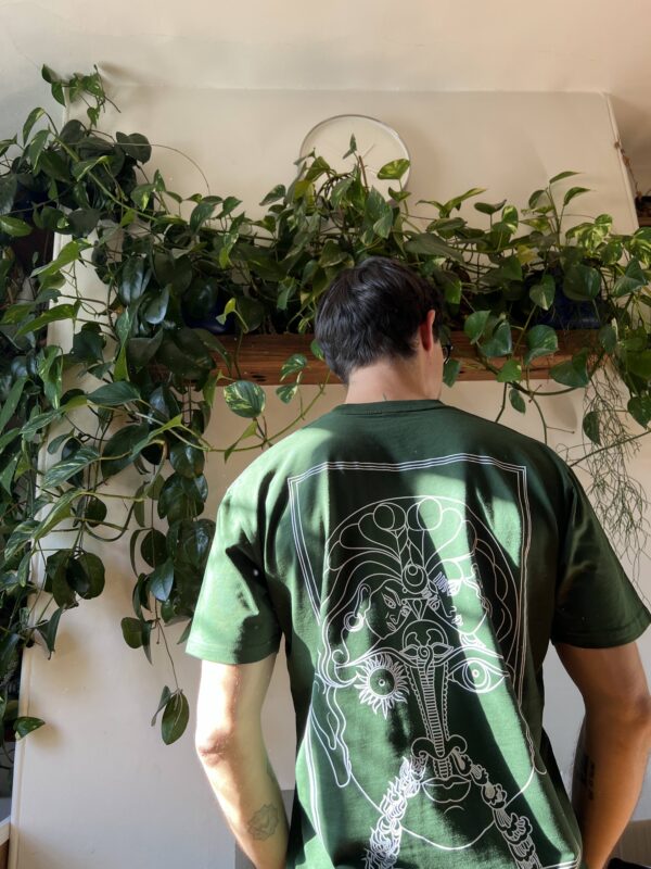 Prānāyāma T-Shirt — Green - Image 4