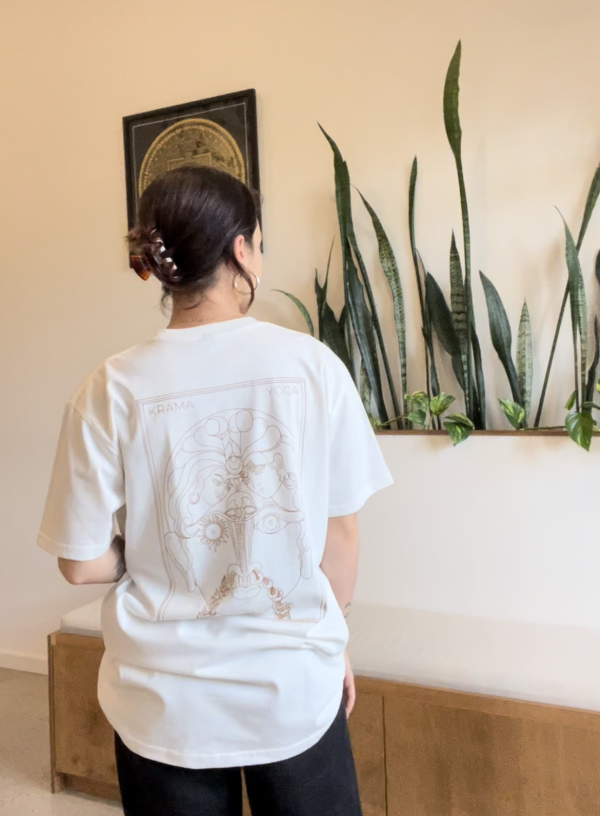Prānāyāma T-Shirt — White - Image 3